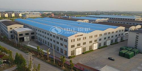 總部導(dǎo)熱油鍋爐生產(chǎn)基地